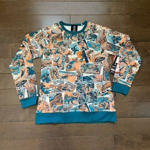 RAGS 9/10 NWT Marvel Crew Neck Sweatshirt